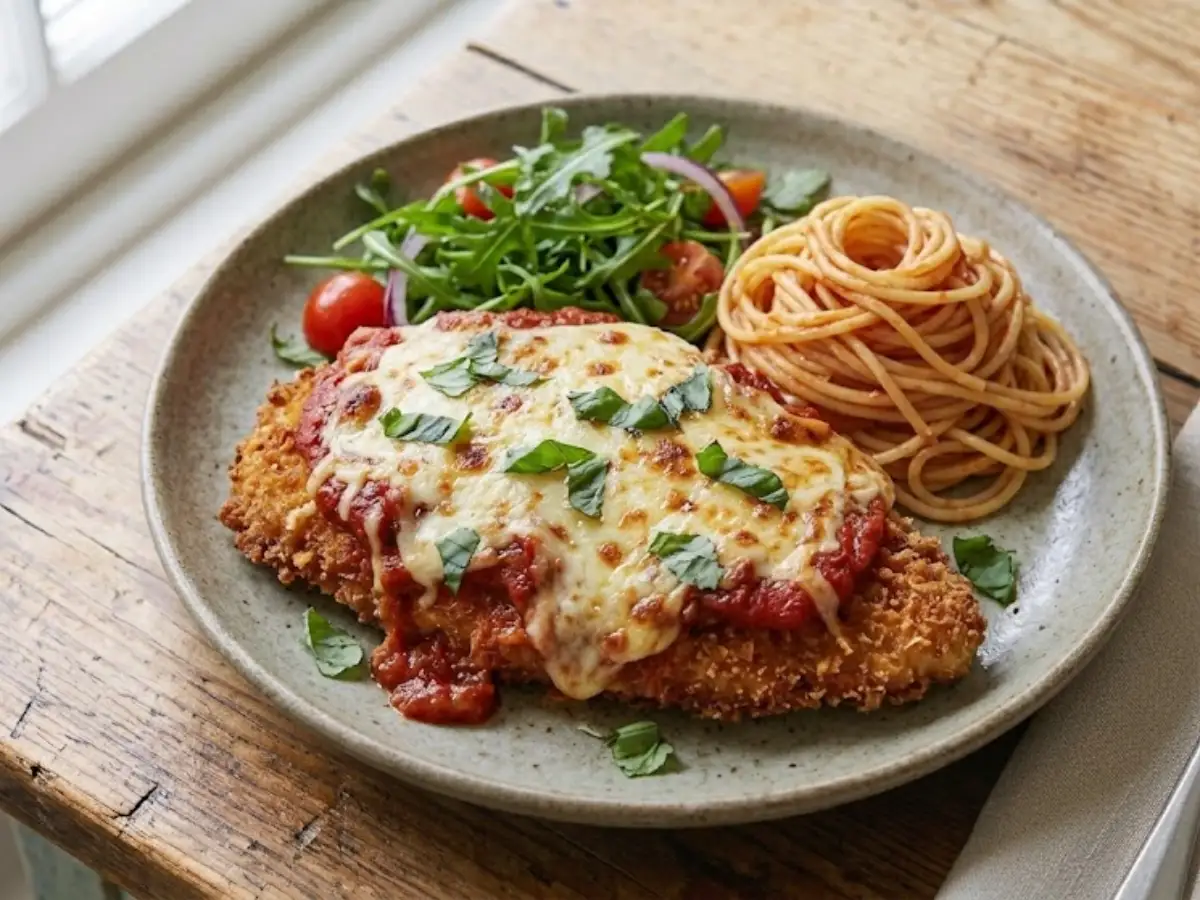 Free-Range Chicken Parmigiana