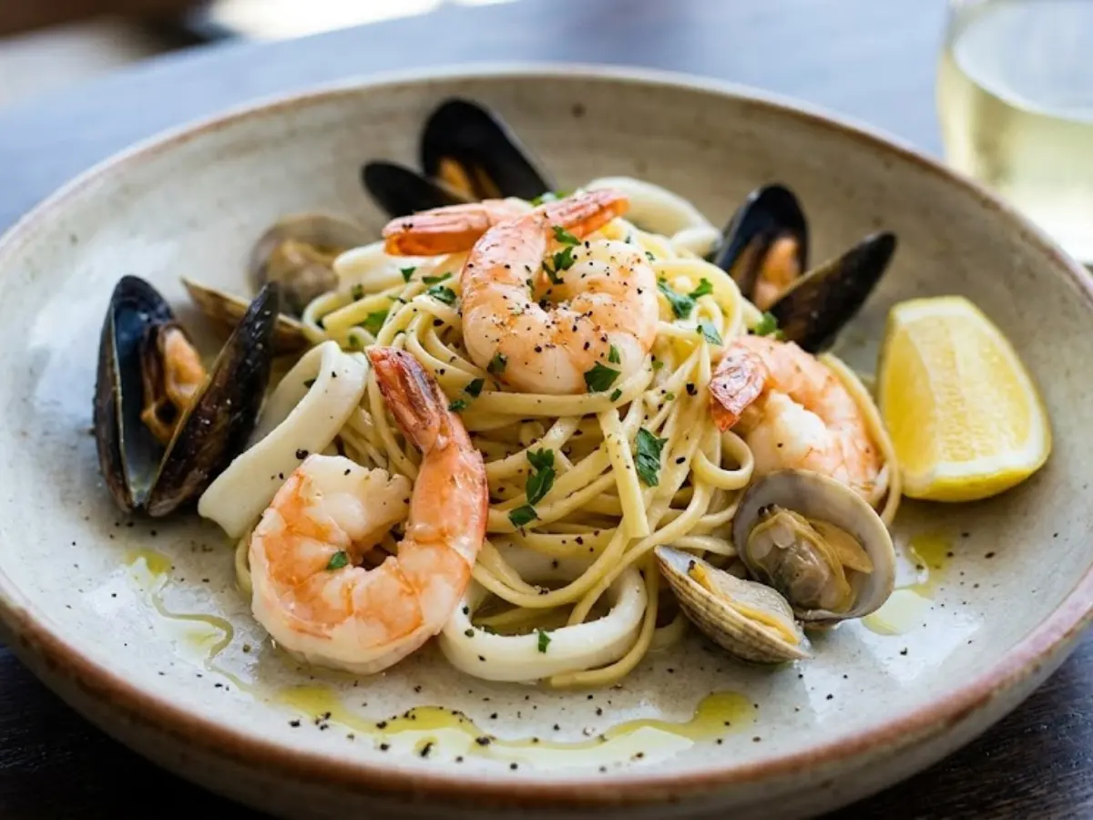 Seafood Linguine